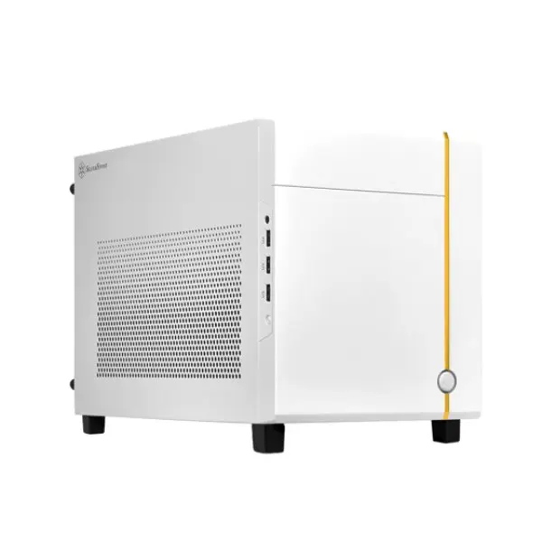Sugo 14 Mini-ITX Cube Chassis, White - 1x2.5" Drive Bay, 1x5.25" or 1x3.5"+1x3.5" Drive Bay, 1xUSB2.0, 2xUSB 3.0 Type A, USB 3.0 Compatibility, 1 2.5" Drive Bay