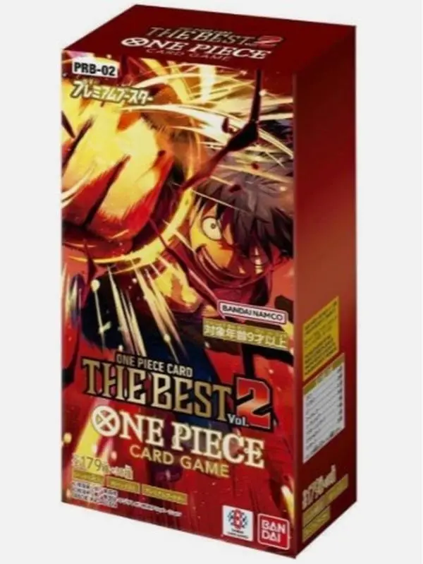 Bandai One Piece Card Game The Best Vol 2 PRB-02 Japanese Booster Box Collectible Trading Cards - TikTok Shop Bandai One Piece Card Game The Best Vol 2 PRB-02 Japanese Booster Box Collectible Trading Cards - TikTok Shop