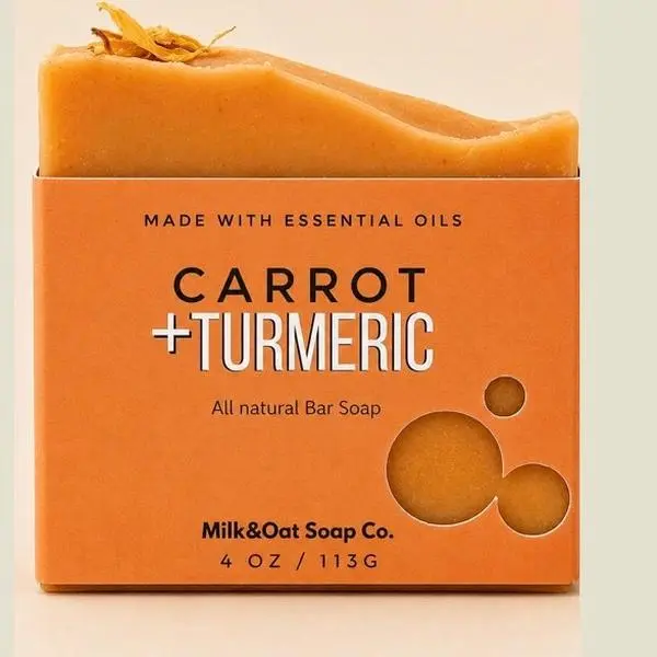 Carrot+Turmeric Soap