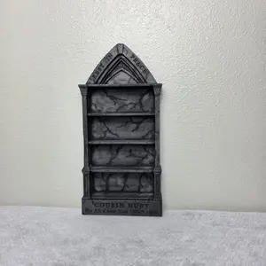 Haunted Mansion-Inspired Tombstone Shelf | Hand-Painted Doorables Display