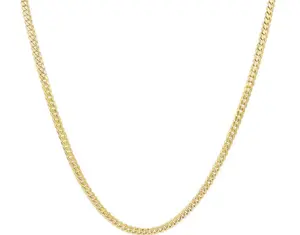 Jaime 4mm Cuban Link Chain Necklace
