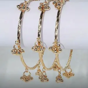 Indian Kashmiri Ghunghroo 3pcs Bangles for Women