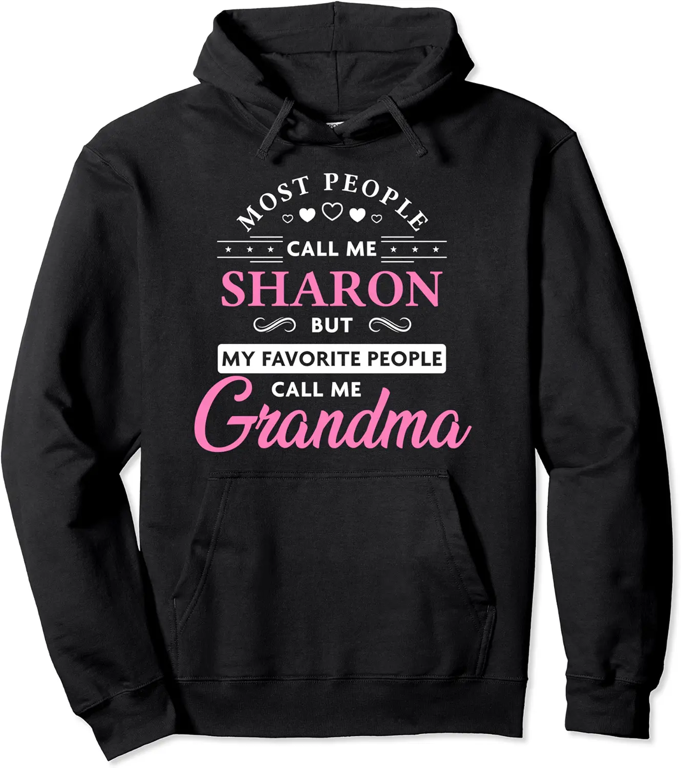 Sharon Name Gift Personalized Grandma Pullover Hoodie - Briannama Shop 63B07Z4T8XQZ