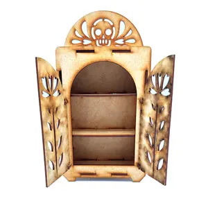 Mexican Day of the Dead / Día De Muertos DIY Altar - Armoire Closet 3 Shelves