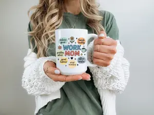 Work Mom Office Bestie Mug, Employee Appreciation Gift, Work Mentor Coffee Cup