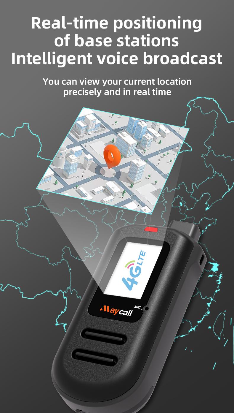 Maycall MC148 4G Full Network Walkie Talkie, Nationwide Long Range Two-Way Radio, Mini Handheld for Security, Construction Site, Office Building & Fleet Use.Minimum order quantity: 10 units.