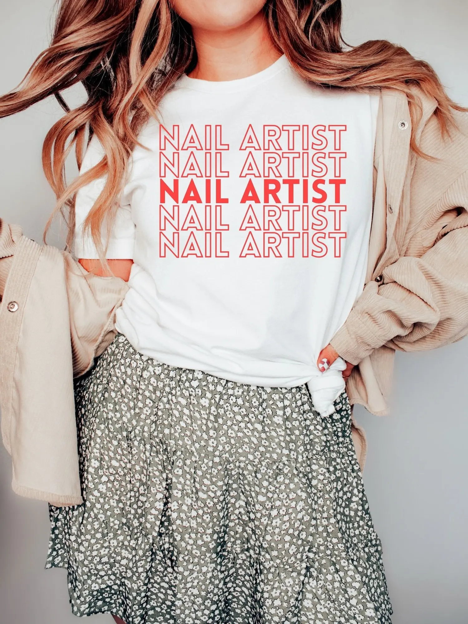 Nail Artist T-Shirt, Gift For Nail Tech, Nail Technician Shirt, Nail Boss Shirt, Manicurist Shirt, Gift For Manicurist, Pedicurist Gift