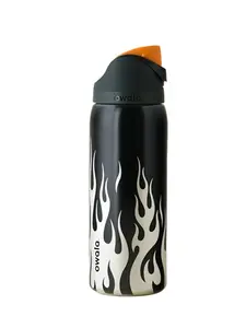 Owala Trendy Flame Water Bottle Insulated Leakproof Gym Sports Travel Bottle for Men Women