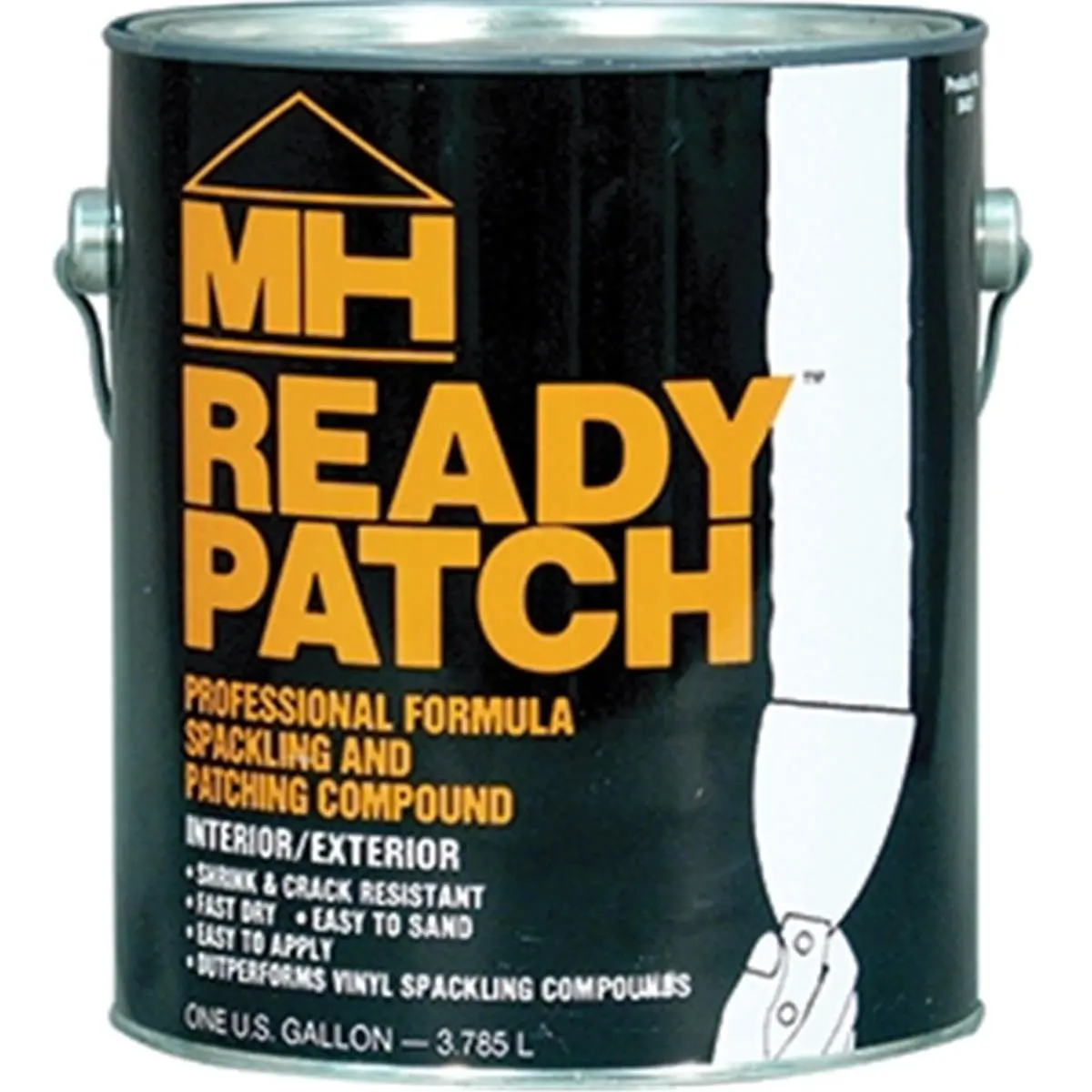 212 MAIN Zinsser 4421 1 Gal Ready Patch Heavy Duty Spackling & Patching Compound, Rock Hard, Cure Rock Hard, Dries Fast, Shrink Resistant, Ideal for Repairs