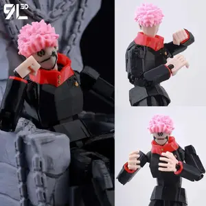 2026 new 9L3D Printed Jujutsu Kaisen Ryomen Sukuna Lucky Dummy 13 Anime Multi-Jointed Shapeshift Toys Action Figures Mannequin Model