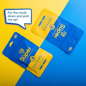 Super Patch Defend Patches | 28 Natural Immune Support & Wellness Patches | Daily Health & Protection | Latex-Free Wellness Patches