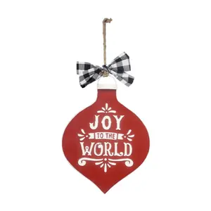 Young's metal ornament shaped wall sign