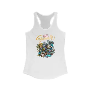 Hello Summer Racerback Tank