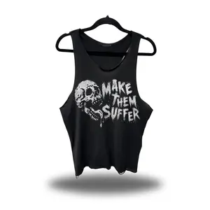 MAKE SUFFER SCOOP NECK STRINGER TANK TOP