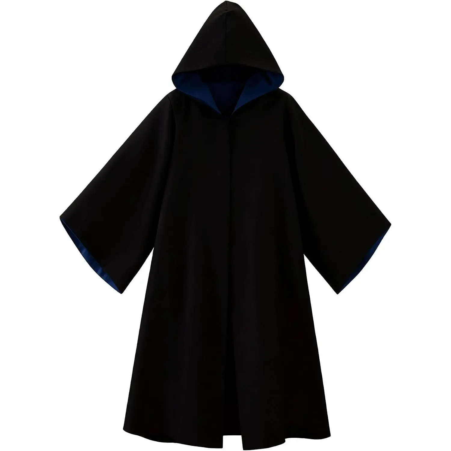 Unisex Halloween Robes Magical Cloak Hooded Cape with Pockets Halloween Outfit Cosplay Costume