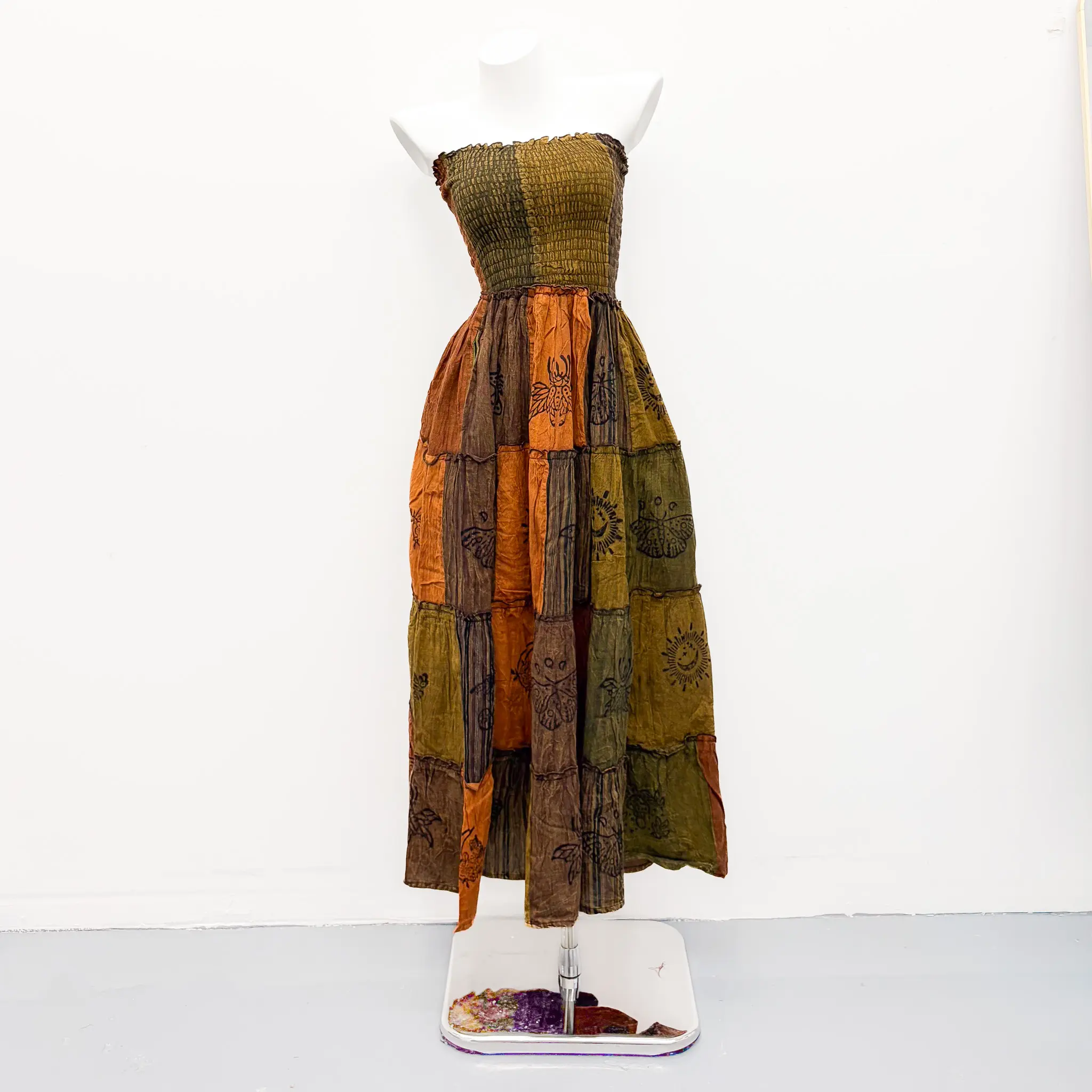 Boho Patchwork Multi Way Skirt Dress, Hippie Festival Maxi Dress, Handmade Cotton Gypsy Clothing, Convertible Long Summer Fairy core Outfit - TikTok Shop Boho Patchwork Multi Way Skirt Dress, Hippie Festival Maxi Dress, Handmade Cotton Gypsy Clothing, Convertible Long Summer Fairy core Outfit - TikTok Shop