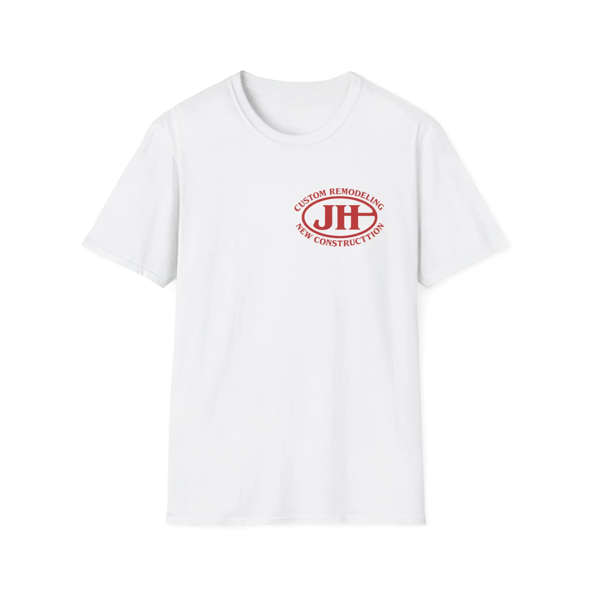 Custom Construction Crew T-Shirt, Personalized Work Tee, Family Business Shirt, Gift for Builders, Unisex Softstyle Apparel