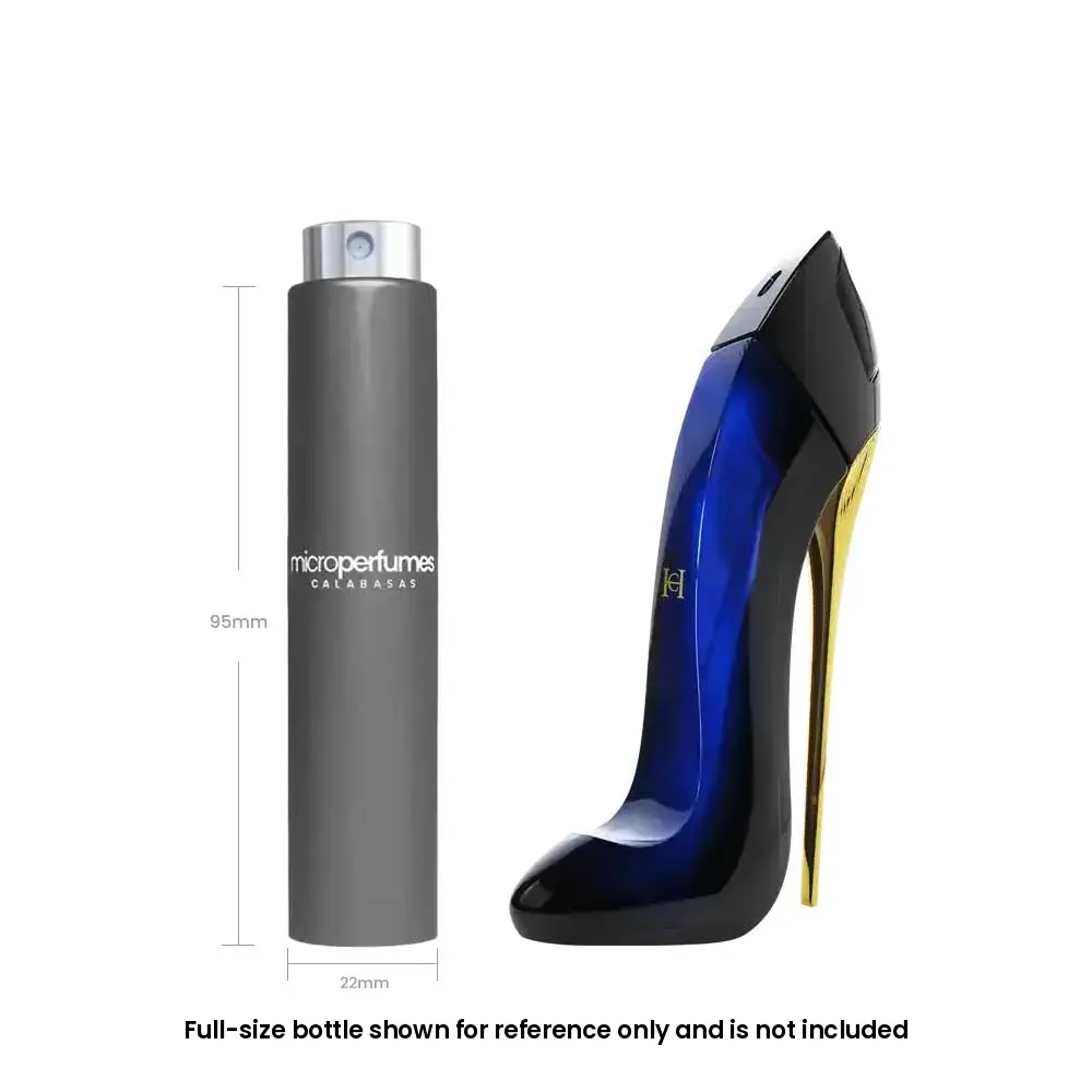 Carolina Herrera Good Girl EDP For Women – 0.17 fl oz / 5 mL Travel Spray Decant, tonka bean, cacao, tuberose, Gift for Her, Independently Rebottled by MicroPerfumes
