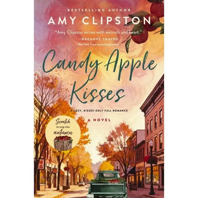 Candy Apple Kisses: A Cozy, Low-Spice Fall Romance by Amy Clipston (Paperback)