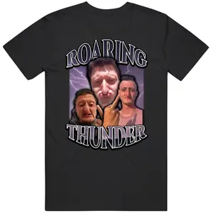 Daniel Larson Roaring Thunder Funny Tiktok Meme Joke Gift Unisex T Shirt Casual Classic