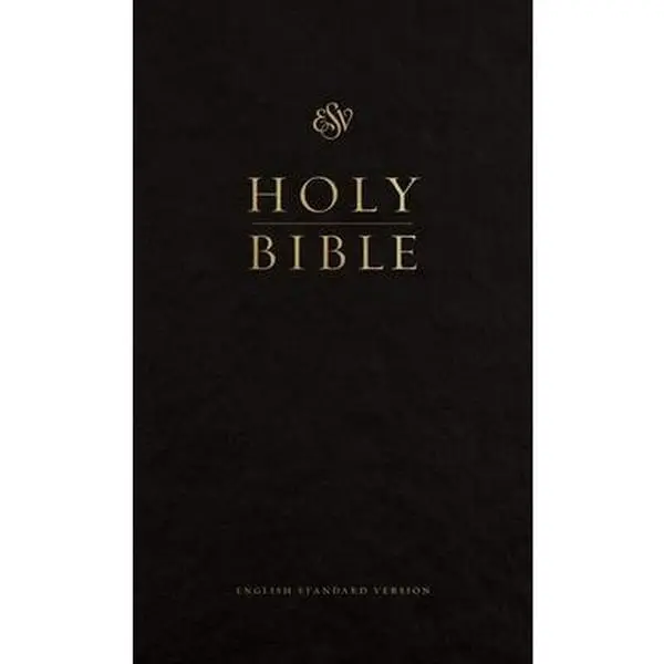 USED Book - ESV Pew Bible (Black) by ESV Bibles (Hardcover) - english