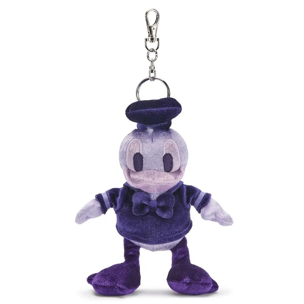 Disney Store Donald Duck Plush Keychain Bag Charm – Purple – 7 1/4'' – Exclusive – D23: The Ultimate Disney Fan Event