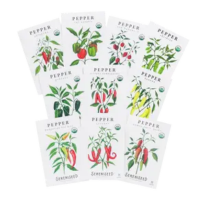Organic Pepper Seeds (10-Pack)