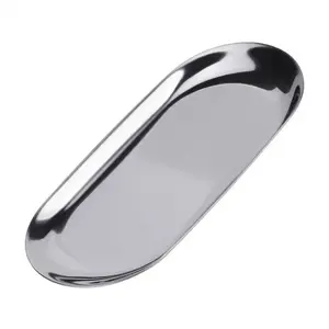 Large Oval Stainless Steel Tray
