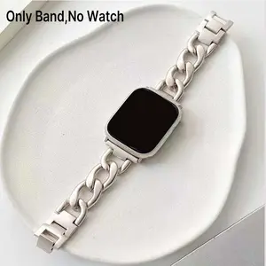 Watch Band, 1 Count Adjustable Length Replacement Straps with Anti-dropping Damping Strip, Smart Watch Bands Compatible with Ultra SE 8 7 6 5 4 3 2 1 Series, Smartwatch Strap