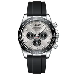 LOEGSINS Men’s Premium Watch Model 927, Automatic Mechanical Movement, 50m Water Resistant, Luminous, Very Stylish and Trendy, Versatile, Suitable for Various Outfits and Occasions