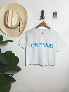 Cowboy P Crop Top Cotton Womenswear