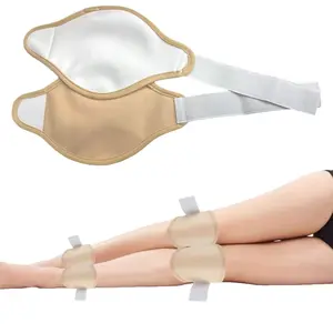 Reusable Organic Knee Compression Pack Set, Adjustable Elastic Bandage, Soft Cotton Lining, Pain Relief for Knees, Thighs, Calves, Arms