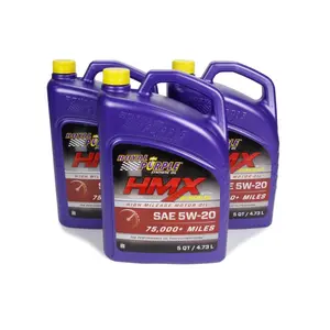 Royal Purple 37518 5 qt. HMX SAE 5W20 Oil, Case of 3