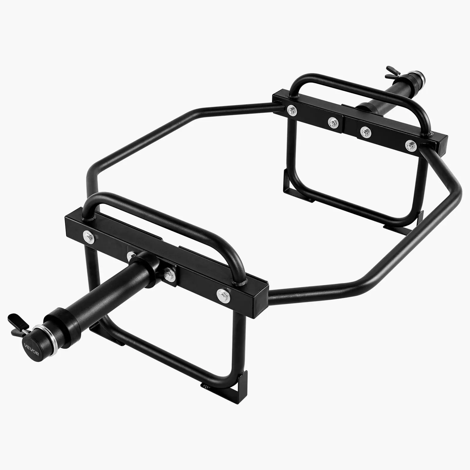 【SummerFinds】VEVOR Trap Bar Hex Bar, 2-Inch Hex Barbell, 500 LBS Capacity Shrug Bars, Weightlifting and Strength Training Equipment, Home Gym for Squats, Deadlifts, Shoulder Presses, Black