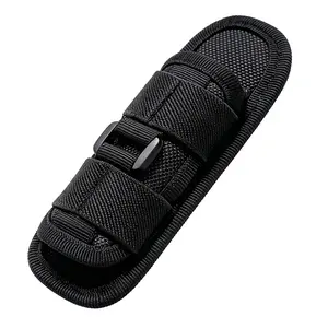 Tactical Flashlight Case with 360° Rotatable Belt Clip, Mobile Flashlight Mount for Shoulder, Thigh, Arm, and Waist