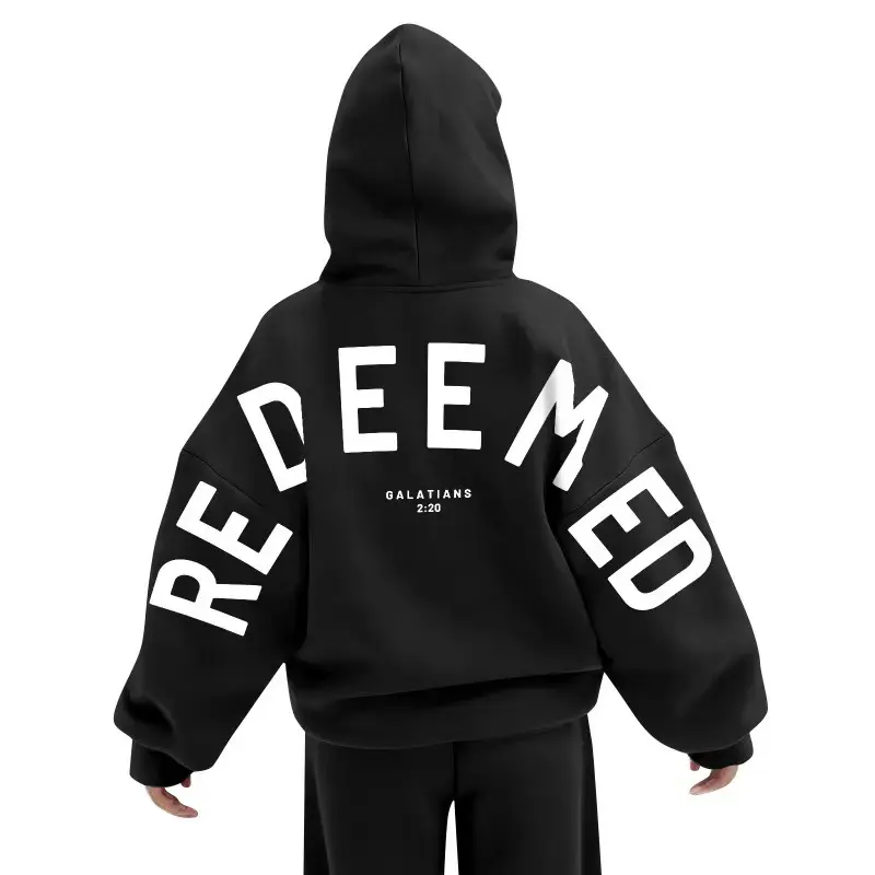 Kingdom Essential Hoodie |   Christian Oversized Hoodies, Heavyweight Faith Sweatshirts with Yahweh, Yeshua, Forgiven Designs, Super Soft Religious Apparel Gifts for Women & Men