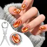 Honey Joy Ring Cat Eye Magnet Tool for Cat Eye Gel Polish, Create Perfect Halo & Black Hole Cat Eye Nails, Magnetic Nail Art Tool with Stabilizer for Beginners DIY Salon