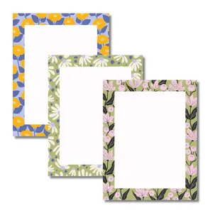 Floral Notepad | Blank Notepads, Perfect for Back to School