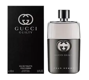 Gucci Guilty by Gucci Eau de Toilette for Men 3 oz / 1.6 oz - Natural Fragrance with Citrus, Woody Base, and Woody Notes