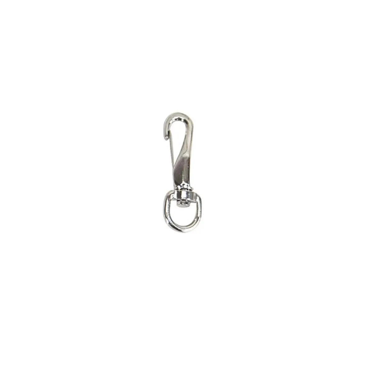 Whitecap Modern Swivel Snap Hook, 1.87 in. with 3/8 in. Eye Ring, Chrome-Plated Zamac, for General Houseware Supplies and DIY Modern Products, 1-7/8 Inches, Baby Swivel Snap, Chrome Plated Brass, Dependability, Great Quality, High-Quality, Swivel Hook