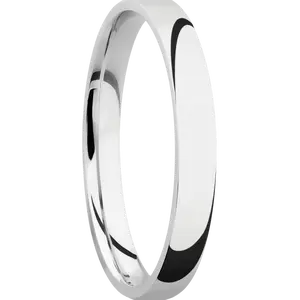 Palladium Silver + Polish Finish