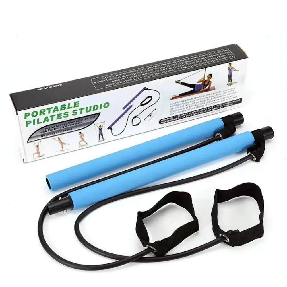 Resistance Band Bar, 1 Count Multifunctional Yoga Pilates Bar, Pilates Resistance Bar, Workout Equipment for Home Gym, yogachallenge, Exercise Equipme