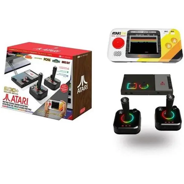 Atari Gamestation Pro + Atari Pocket Player Pro Bundle  [GAMES ACCESSORIES]