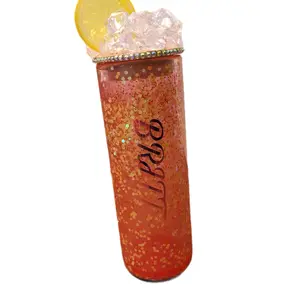 Refreshing Beverage Snow Globe Tumbler with Ice Topping - Perfect for Your Next Drink - Drinkware, Bottle Water Bottles Cup Mug Portable Bottled Reusable Washable tumblers tiktok