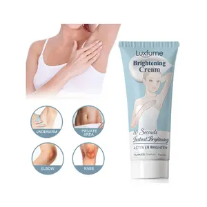 2 Pcs Brightening Cream Body Care Bodycare Brightning Cream Concealer Body and Sensitive Part Brightening Cream 10 Seconds instant Brightening Dark Spot Corrector and Remover for Knees, Sensitive Part, Elbows