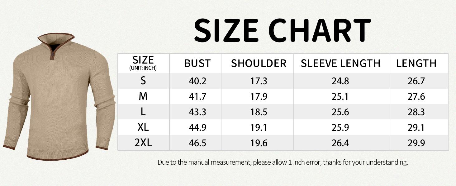 Zaitun Autumn Winter Men's Quarter Zip Sweater Slim Fit Lightweight High Neck Pullover Casual Boston Wool Classic Polyester Long Sleeve Mens Shirt Elegant Knitted Collar Sweater Navy Blue