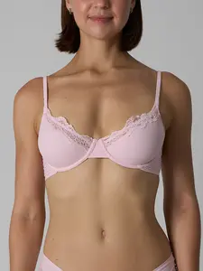FITS EVERYBODY LACE UNLINED SCOOP BRA