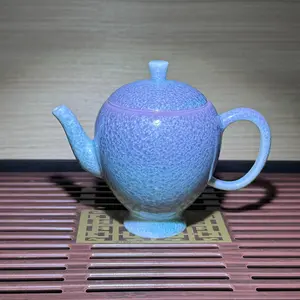Jianzhan, handmade by master, inherited from intangible cultural Pearl glaze teapot