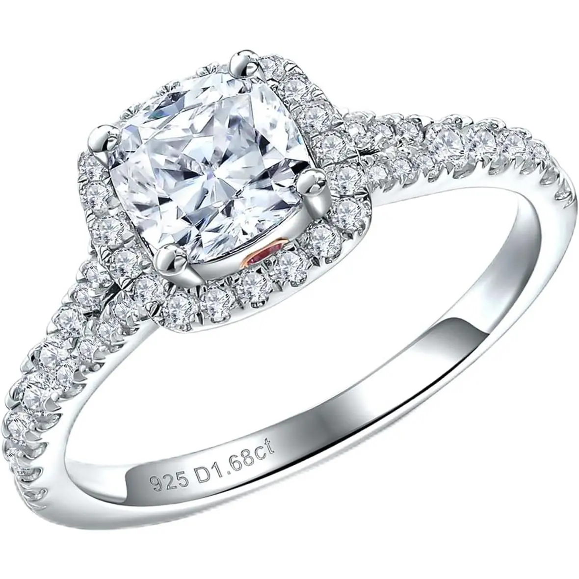 Pillow shape/1.5 carats