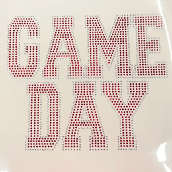 Game Day Rhinestone Transfer